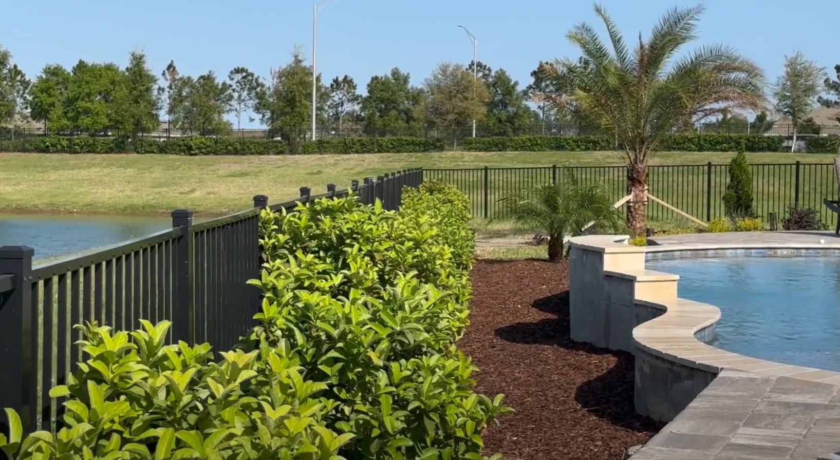 Comprehensive Landscaping Services - Pool Areas and Garden Design Complete landscaping services including pool area design and professional lawn care in Santa Ana